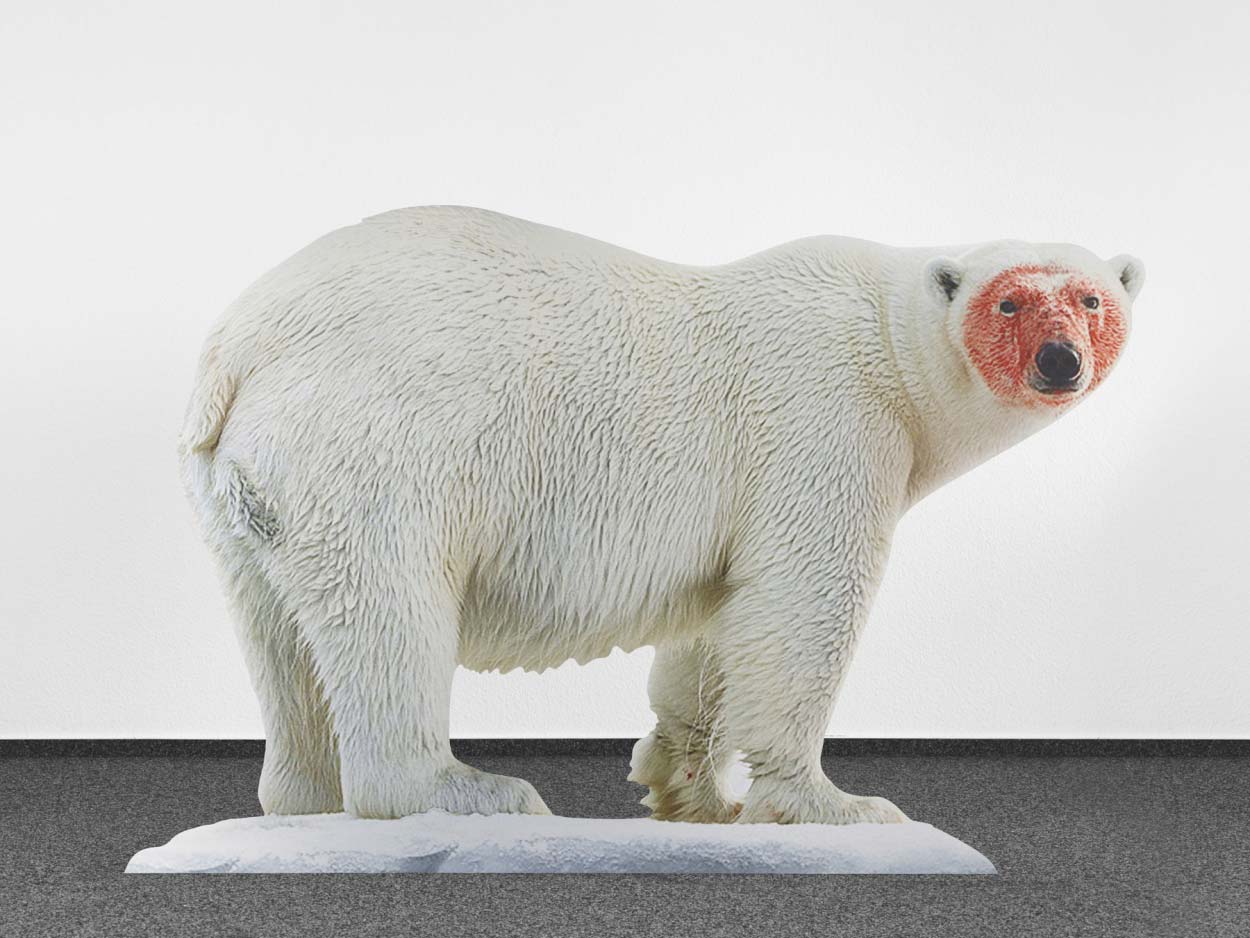 Katja Novitskova, Approximation (polar bear)